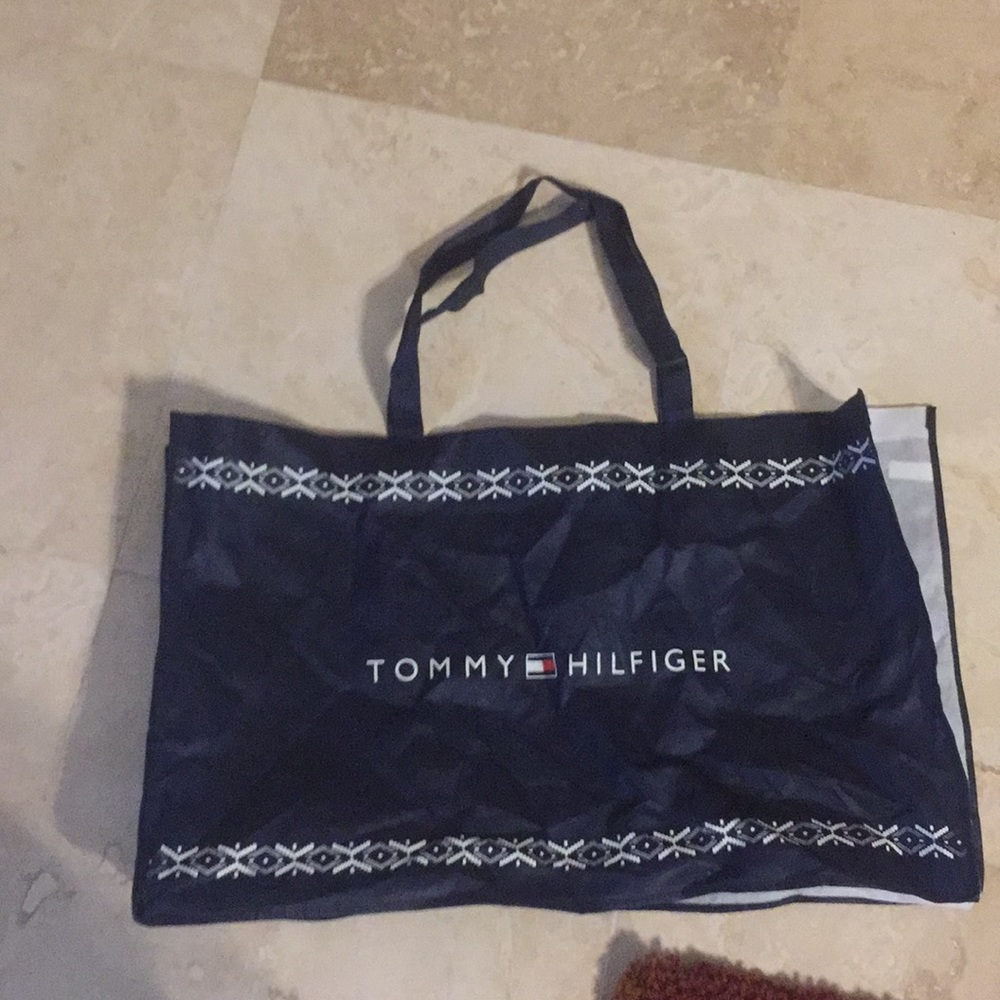 Large Tommy Hilfiger Shopping Bag